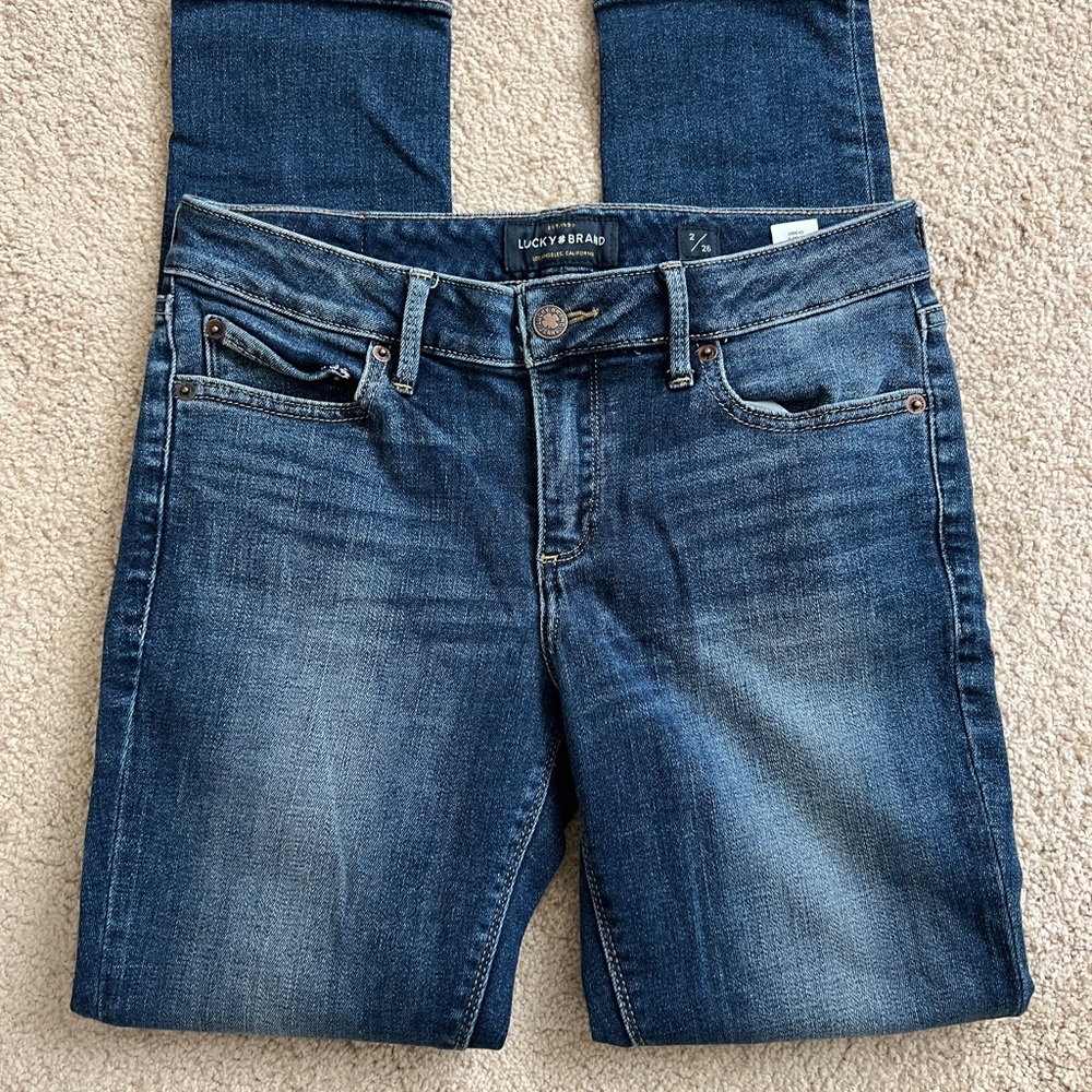 Lucky Brand Women's Blue Skinny Jeans